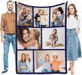 Ultra-Soft Personalized Photo Fleece Blanket