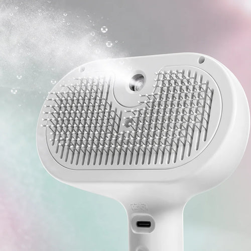 Fine Nano Mist & Rounded Soft Bristles Close-Up