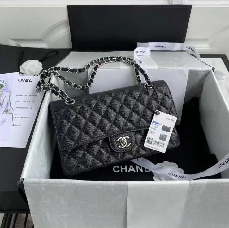 Luxury Genuine Leather Handbag - Custom Engraved Signature Tote