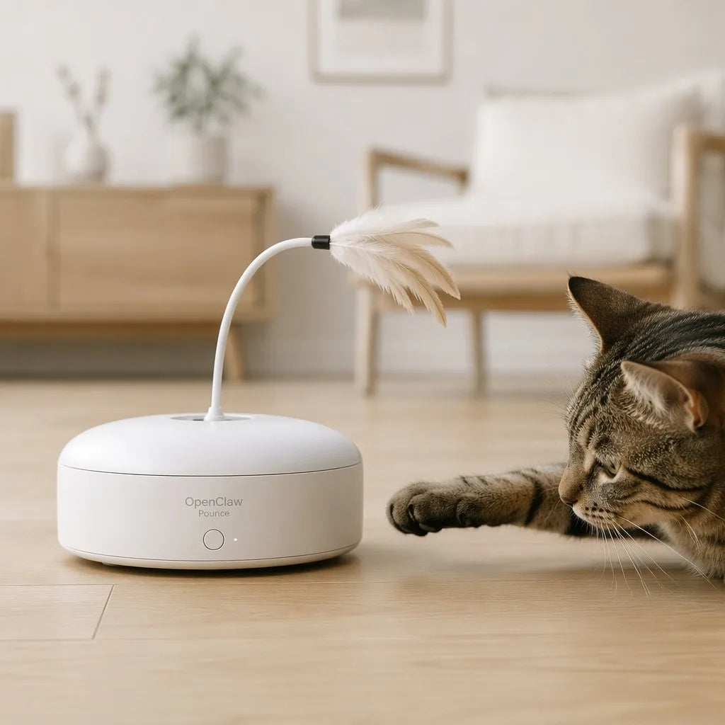 OpenClaw Pounce - Smart Interactive Cat Discovery Starter - main product photo
