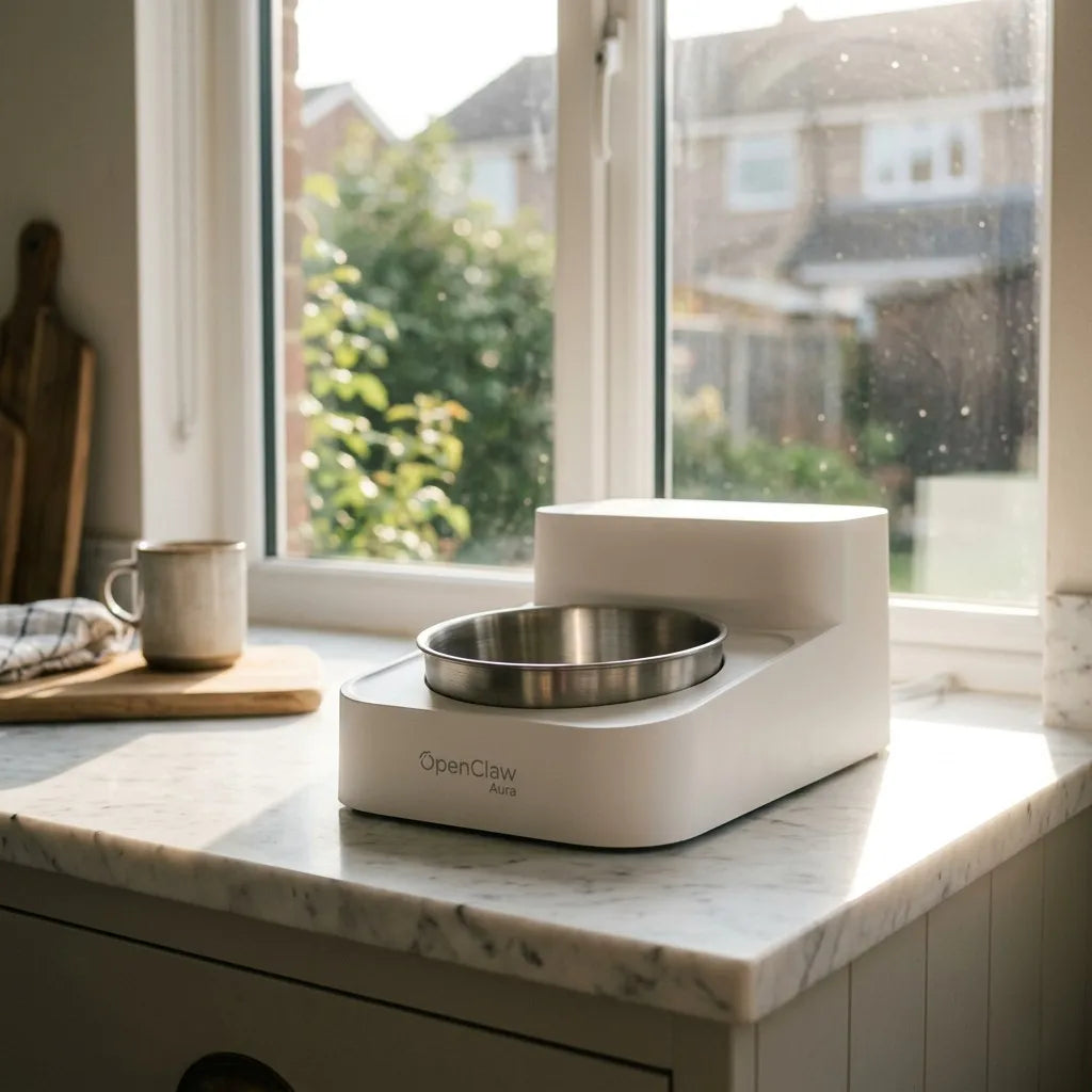OpenClaw Aura Smart WiFi Automatic Pet Feeder with App Control