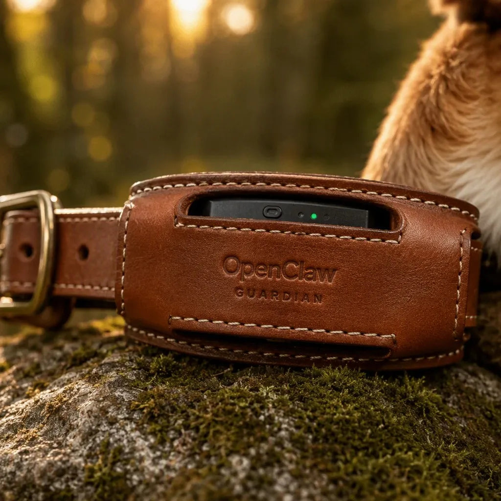 Guardian Premium Sleeve - Handcrafted Italian Leather - main product photo