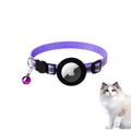 Reflective AirTag Cat Collar - Lightweight Tracking Holder